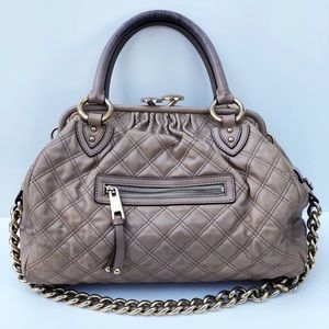 Marc Jacobs Quilted Gold Chain Bag